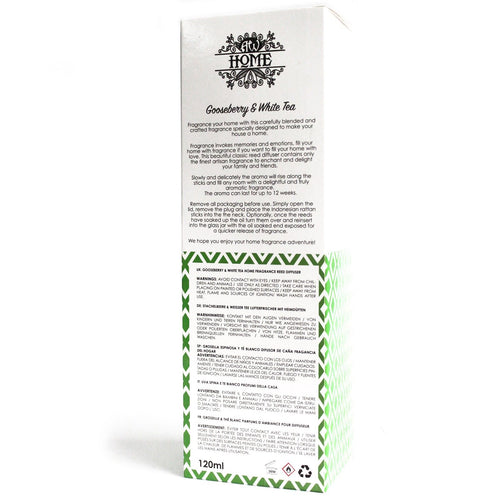Gooseberry & White Tea Reed Diffuser – 120ml